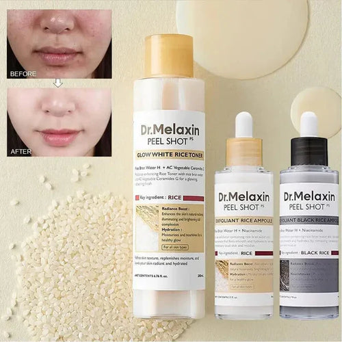 Dr. Melaxin Glow RiceGlass Skin Premium Kit (6 Pcs)™